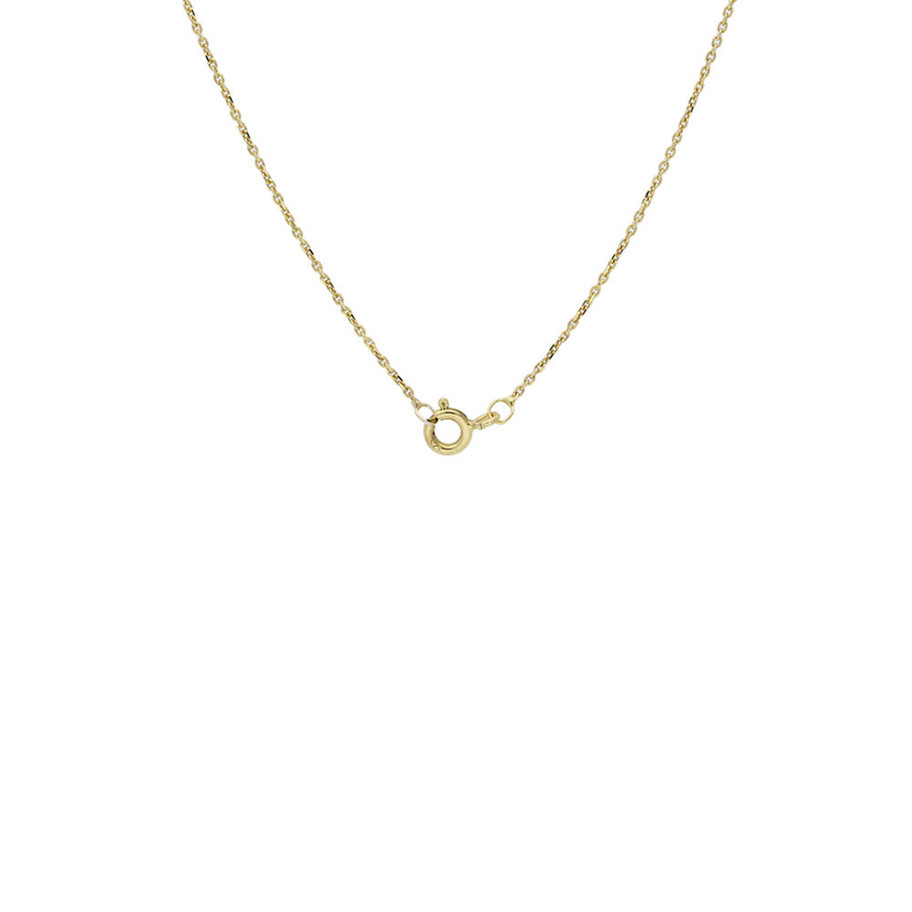 9ct Yellow Gold Diamond Open Circle with Star Pendant – Keanes Jewellers