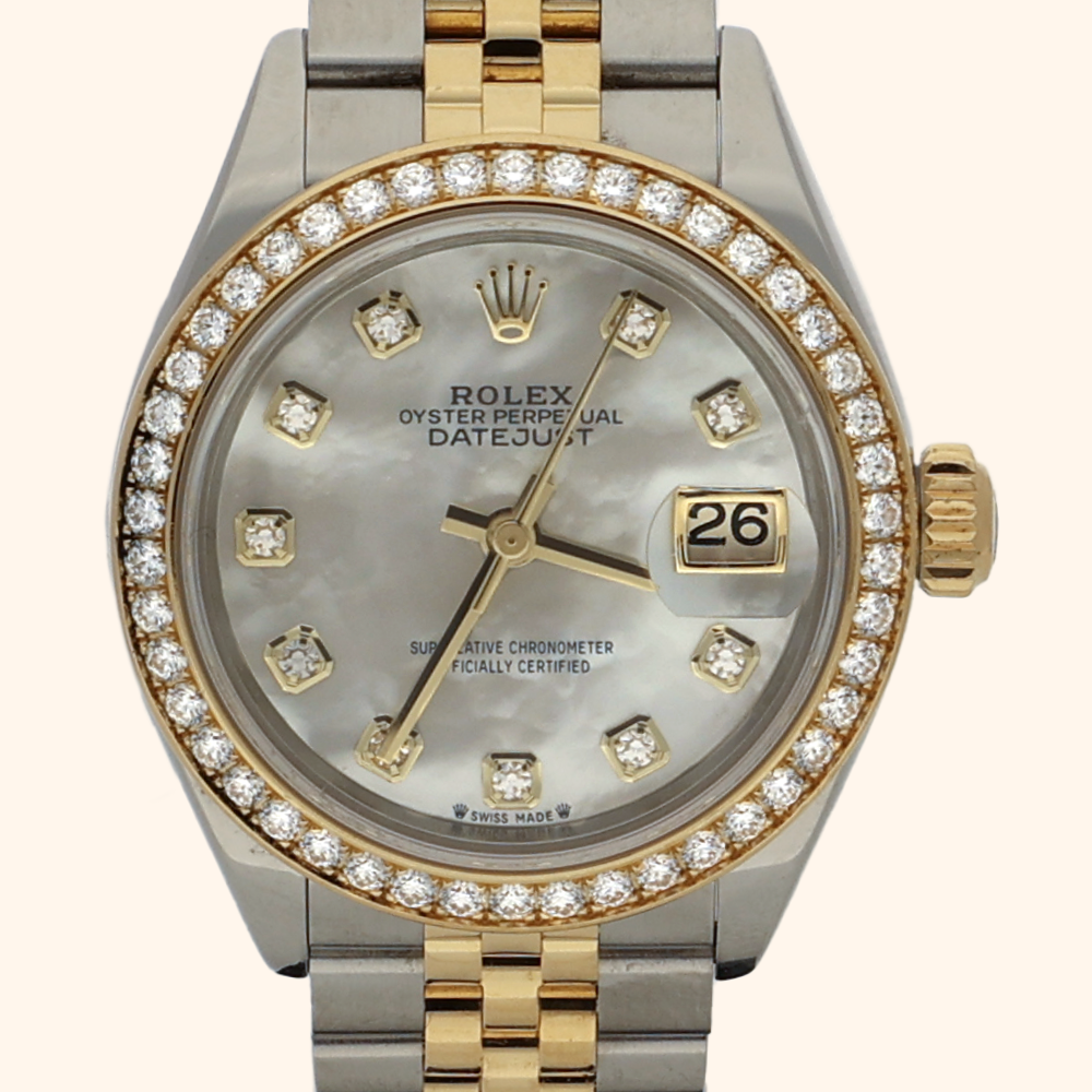 Pre-Owned Rolex Lady-Datejust Mother of Pearl - Dial