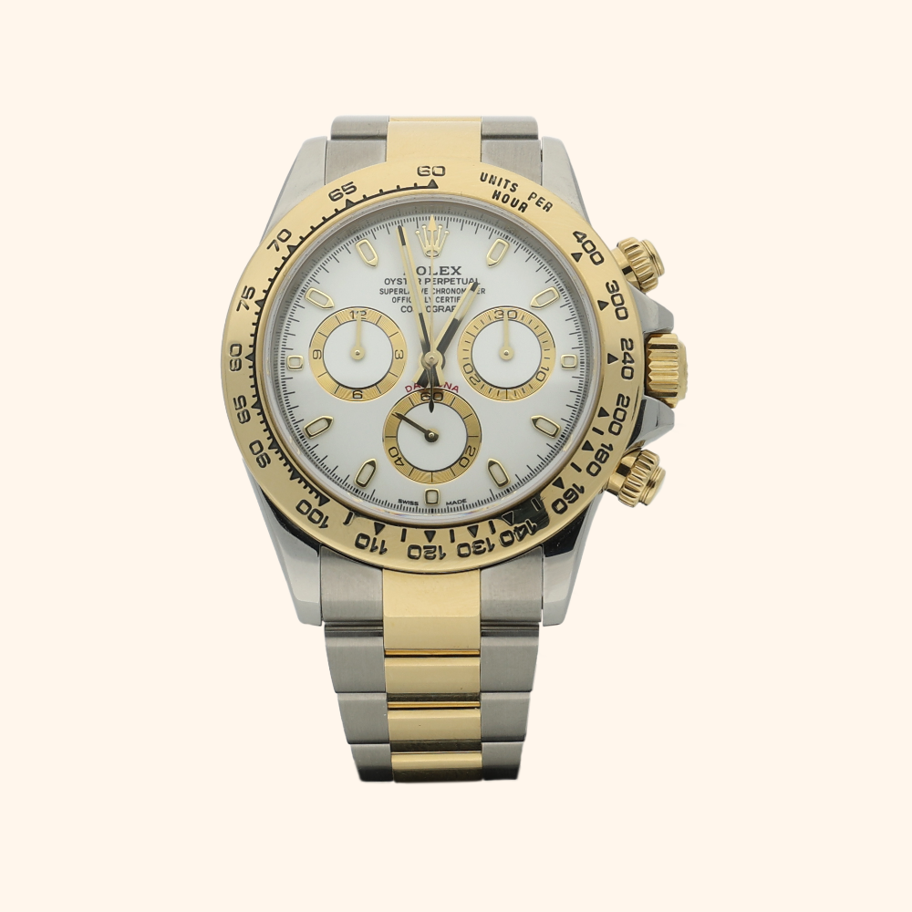 Pre-Owned Rolex Cosmograph Daytona Oystersteel 40mm - front