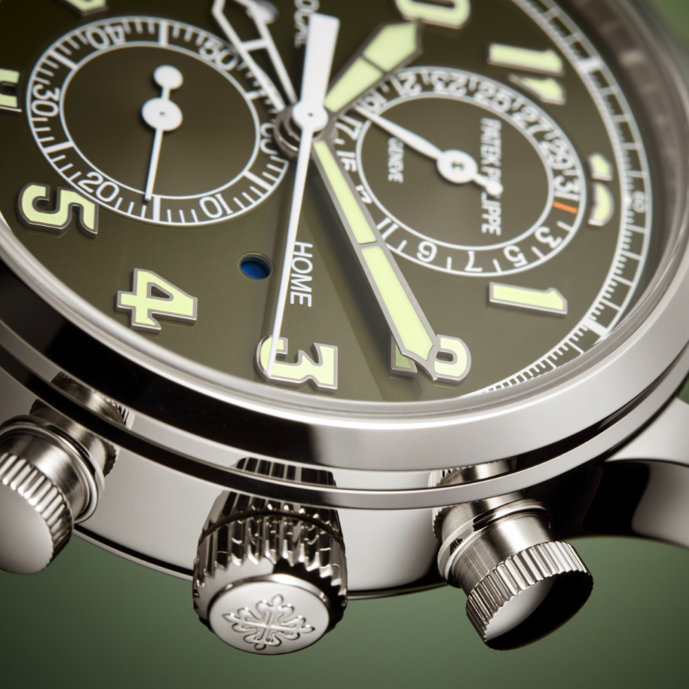 Patek Philippe Complications Ref. 5924G - Crown and Dial